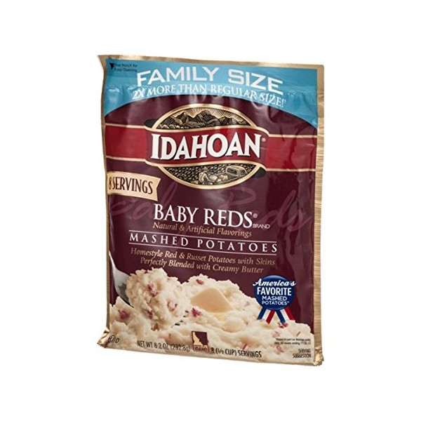 Idahoan Mashed Potatoes Baby Reds Family Size