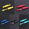 Hilitchi 100-Pcs 22-16 AWG Assorted Insulated Female & Male Bullet