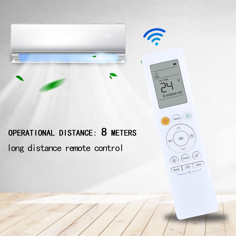 ZWP RG10A / RH10B Replacement Remote Control fit for Midea