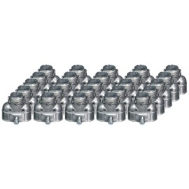 Halex, 3/8 in. Flexible Metal Conduit (FMC) Duplex Connector , 15803B, 25 per pack