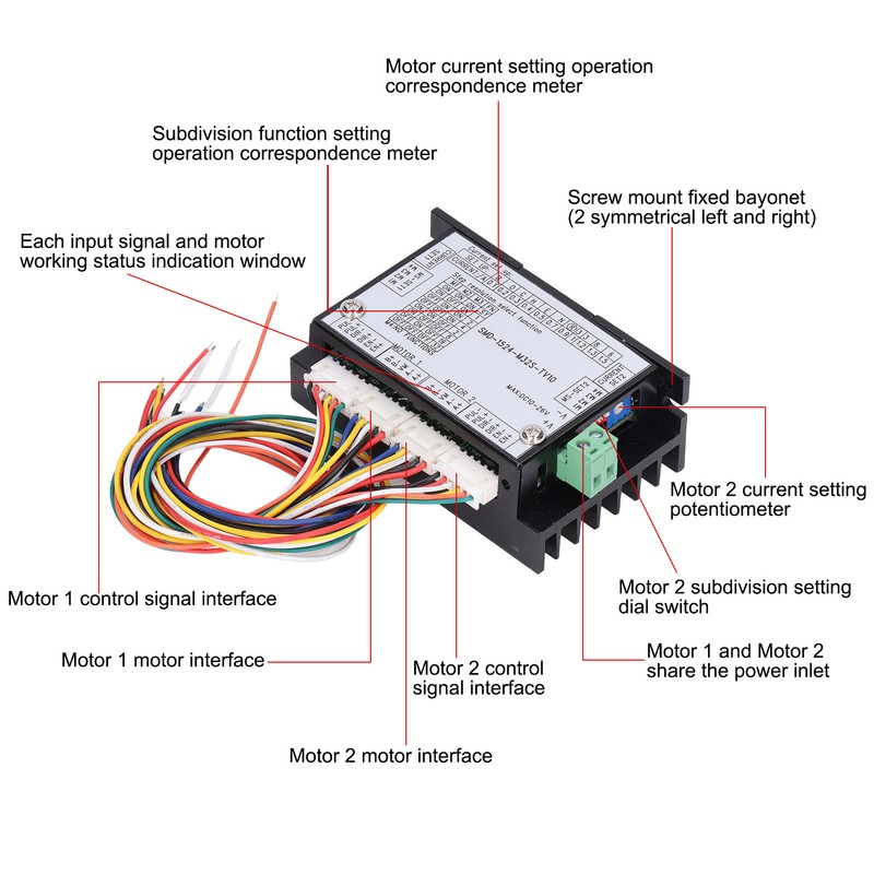Stepper Motor Driver 4 Phase 5 Wire Unipolar High Speed