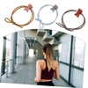 Mikinona 3sets Unique Dinosaur Hair Ties Stylish Comfortable Ponytail Holders