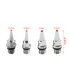 Uouteo 0.2mm, 0.3mm, 0.4mm,0.5mm Airbrush Nozzles and Needles Replacement Parts