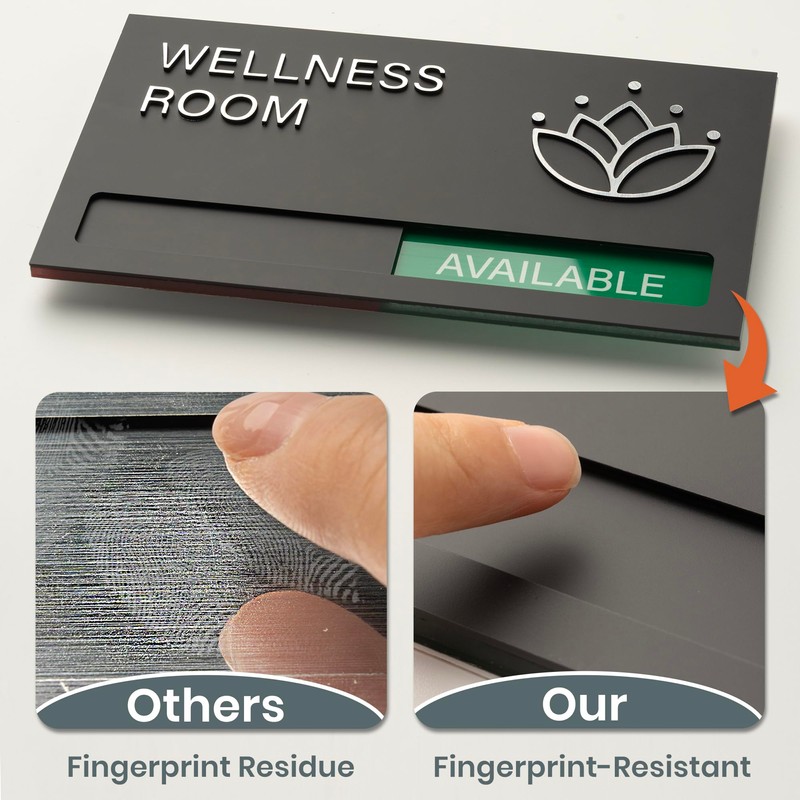 Wellness Room Sign - Do Not Disturb, Door Signs for