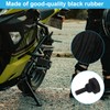 Jiffy Stand Leg Bumper for Touring 2007-2023, Rubber Kickstand Bumper