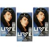 3 x Schwarzkopf Live Intense Gel Colour Permanent, Hair Colour