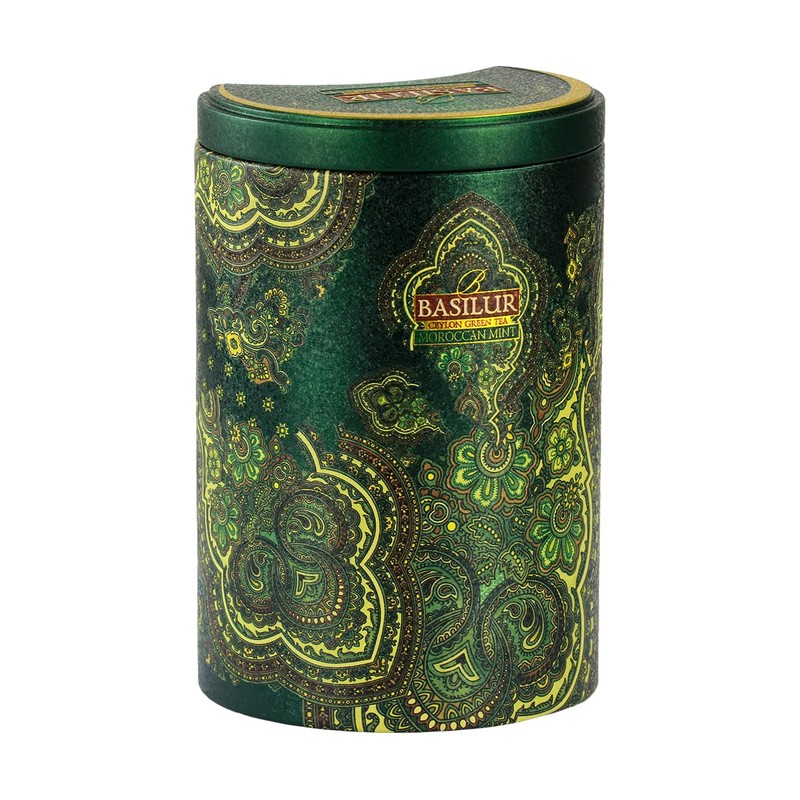 Basilur Moroccan Mint Green Tea - 100g Loose Leaf in