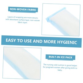 FOMIYES 2pcs Reusable Nursing Cold Packs for Postpartum Care Ice Mats for Cesarean Natural Birth Breathable Design for Relief and Uterine Contraction Support