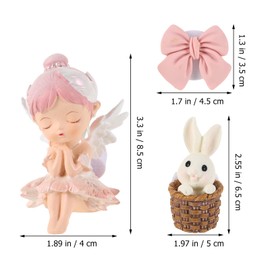 iplusmile 1 Set Car Aromatherapy Clip Air Vent Decorations for Car Cute Girl Car Decorations Aesthetic Car Accessories Bunny Car Interior Accessories Car Flower Vent Clips Resin