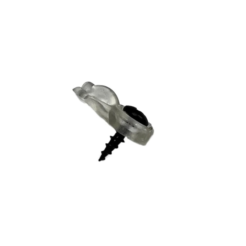 Glass Cabinet Panel Retainer Clips with Screws 25 Clips (Choose