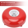 Fire Alarm Bell 6 inches 100db Alarm Volume Security Bell