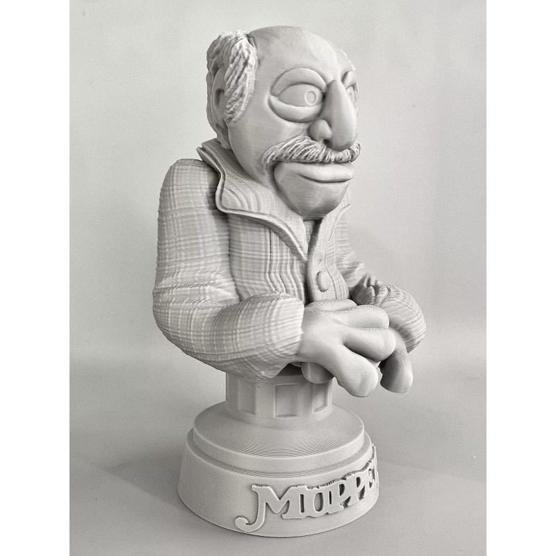 The Muppets Show Waldorf 3D Printed Bust 7.2 Inches