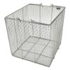 4-098-04 Stainless Steel Square Cleaning Basket, Medium, 7.9 x 7.9