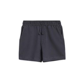 Colored Organics Baby and Kids Unisex Organic Cotton Dane Shorts - Navy Cotton 2T