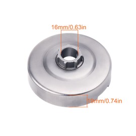 Mtanlo Clutch Drum Sprcoket Kit For Husqvarna 365 X-Torq, 372 372XP X-Torq XPX Chainsaw, Clutch Drum, Clutch, Rim Sprocket, Clutch Washer, Needle Bearing, E-Clip.