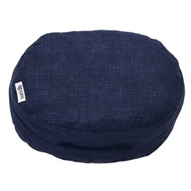 正座 The kutin For Practicing zabuton Navy Blue (三味線 Teacher, that thought the feet may not numb Beanbag)