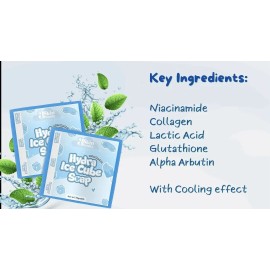 J Skin Beauty 2 Bars J Skin Hydra Ice Cube Soap, 70g Each