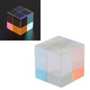 Prism Cube Optical Glass RGB Dispersion Color Cube Sun Catcher