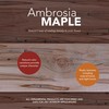 1546-4FTWMAP Unfinished Ambrosia Maple Large & Small Reed Panel Moulding