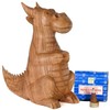 Hand Carved Wooden Dragon Incense Cones with 12 Nag Champa