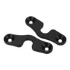 [Genuine Product] Sun Visor Clip Repair Kit, Aluminum Alloy, Black