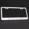 KA Depot Equus Laser Engraved Polish Stainless Steel License Plate