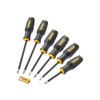Dewalt Full Fit Screwdriver Set, 6 Piece, Contains: Slotted Screwdrivers: