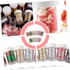 Baluue 30pcs Nail Art Stickers Assorted Mesh Decals for Women