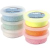 Creativ 6 x 20 g Foam Clay Assorted Colours Glitter