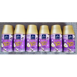 Glade 6 Glade Automatic Spray Refill, Sparkling Pear, Limited Edition Scent, 6.2 Oz