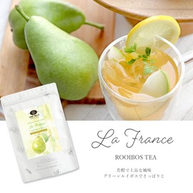 H&F BELX La France Rooibos Tea Decaffeinated Flavored Tea (0.1 oz (2.5 g) x 30 Packets