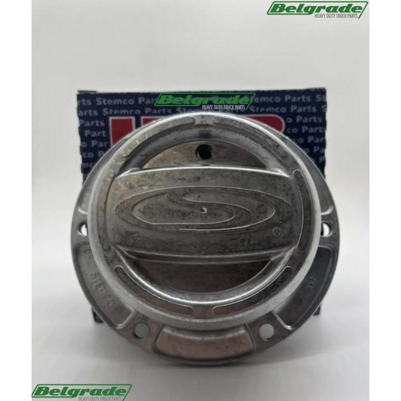 Stemco 352-4009 Grease Hub Cap Solid, No Glass w/ Gasket