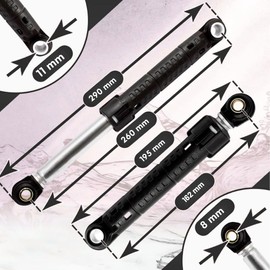 2-Pcs Washing Machine Shock Absorbers – Fit for Bosch,Siemens,Neff,Quelle,Codes 11030890,00448032, 00172688,00188222,00361126,00366108,00369895,00420740,00433761,004819) Maxx 4/6/7 /Classixx 5-6-7