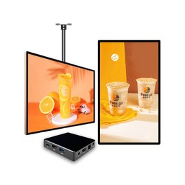 Lunzn Adertising Media Player Box Commercial Display Mate Remote Publish Menu AD 2+16G Digital Signage Box (YM06 / 2+16G)