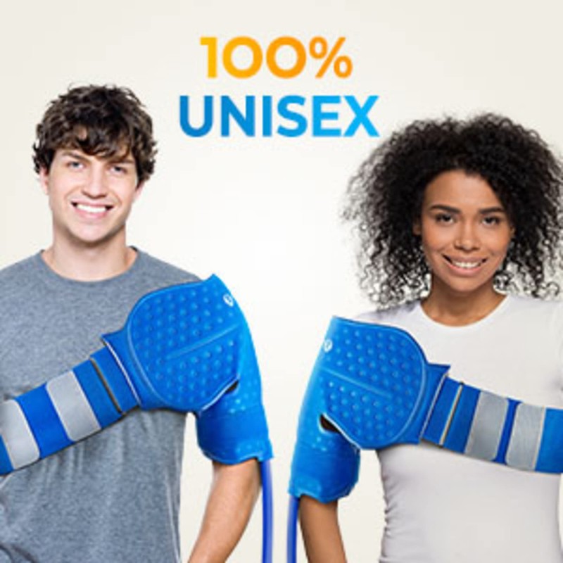 PhysioNatural - Contoured & Flexible Shoulder Pad with Elastic Straps