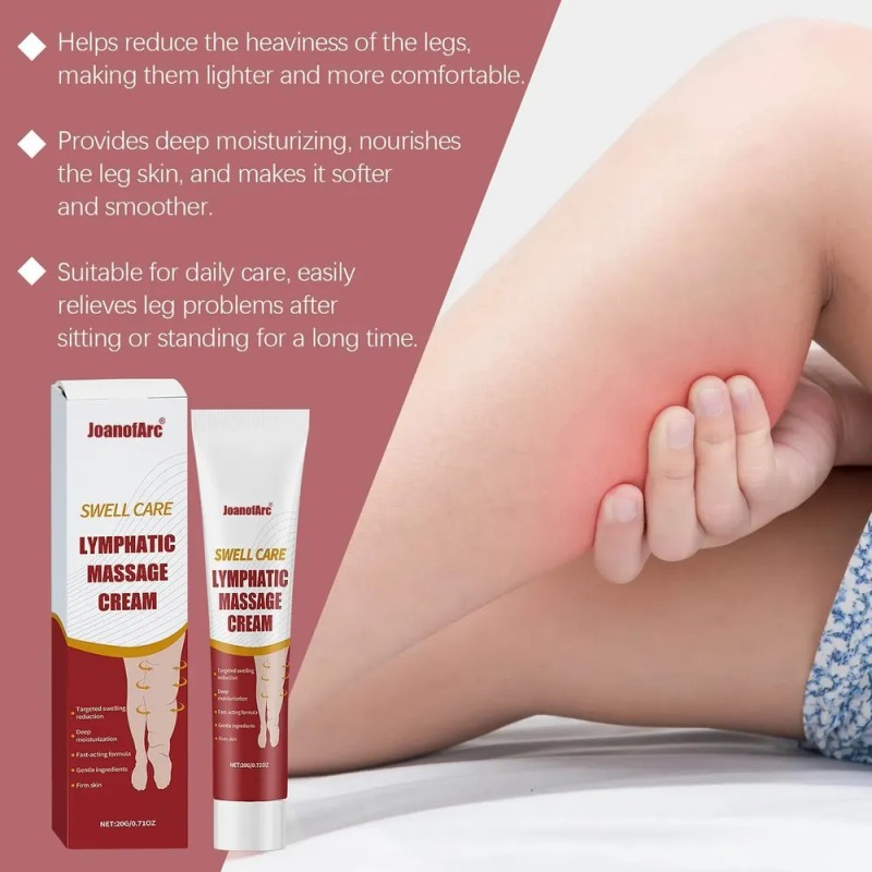 Crema Para Hinchazón De Piernas Y Pies Edema 20g