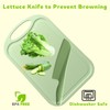 PALAKATE Lettuce Knife, 11 inch Nylon knife, Plastic Lettuce Knife