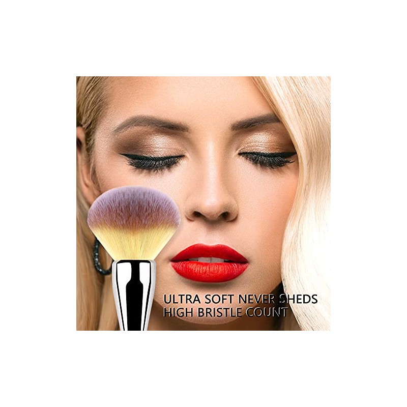 Foundation Brush Makeup Powder Brush Face Brush for Stippling Liquid
