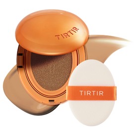 [*Mini Size*] TIRTIR Mask Fit Ai Filter Cushion Foundation | AI-Like Semi-Matte Finish - Up to 72-Hour Medium to Full Coverage Korean Make up Beauty, #33N Macchiato, 0.15 oz