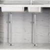 Eapele Undermount Sink Brackets, Adjustable Stainless Steel Undermount Sink Support,