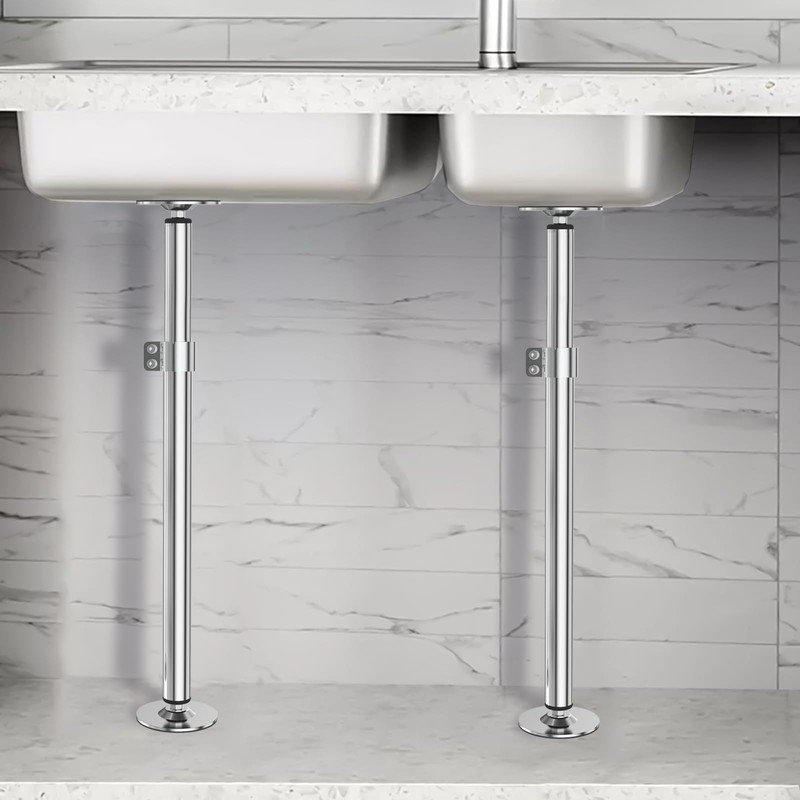Eapele Undermount Sink Brackets, Adjustable Stainless Steel Undermount Sink Support,