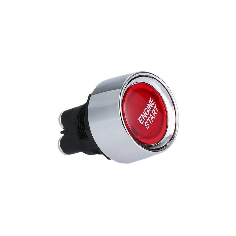 DC 12V 50A Red Auto Car Start Engine Button Light