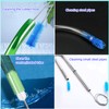Generic 4 PCS Double Headed bidirectional Nylon Cleaning Brushes, Drain