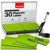 GAUDER Magnetic Dry Erase Labels | Magnetic Labels to Write