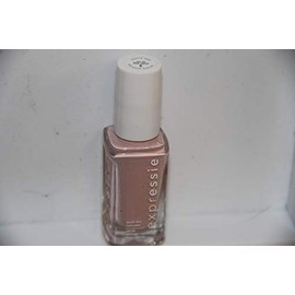 essie expressie quick-dry nail polish, limited edition speed of life collection, sandy nude nail color with a cream finish, fueled up, 0.33 fl oz