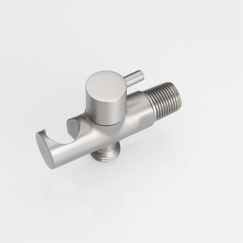 Hand Held Shower Head Holder with Hose Connector Shower Head