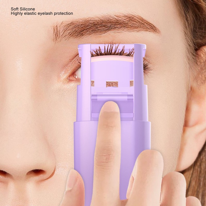 Electric Heated Eyelash Curler 8S Quick Heat Up 3 Levels