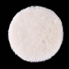 LotFancy Almohadillas de pulido de lana de 6 pulgadas, paquete de 2 – Almohadillas de pulido de velcro para coche, utilizadas con lijadora/pulidora de órbita giratoria y aleatoria