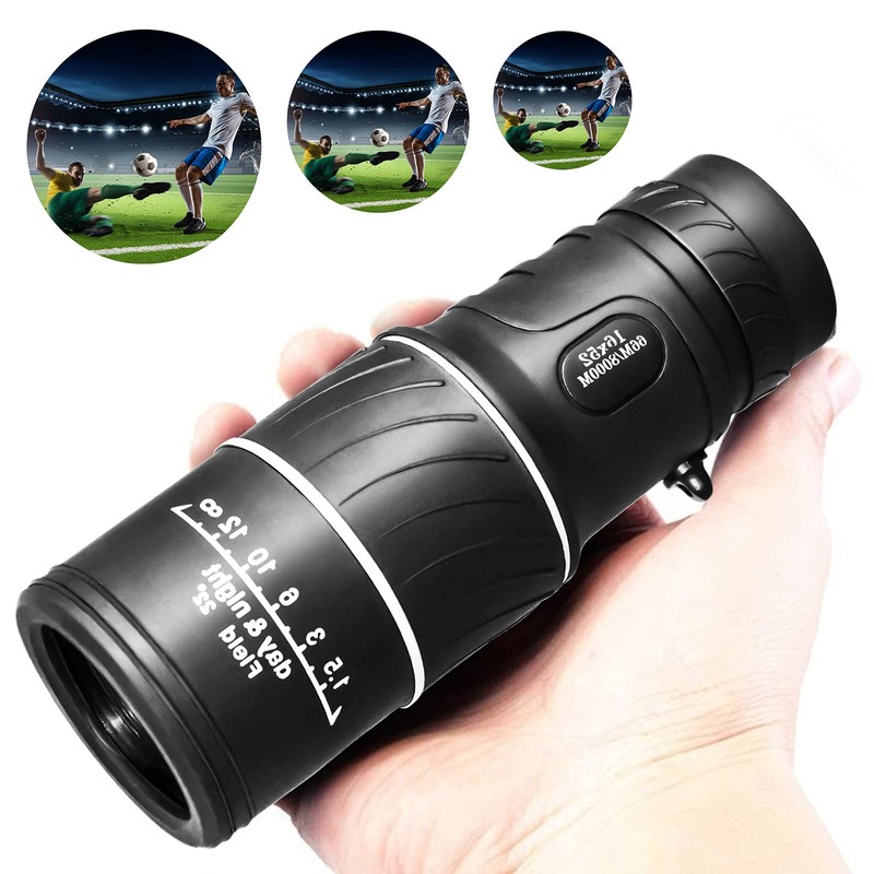 UniqueFire High Power Mini Black Telescope Zoom Adjustable Optical Monocular