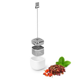 TOPANBIETER 999 CUTEA Tea Infuser for Loose Tea Tea Strainer Tea Filter Tea Ball Stainless Steel Can Be Used for Teapot, Tea Cup and Cooking